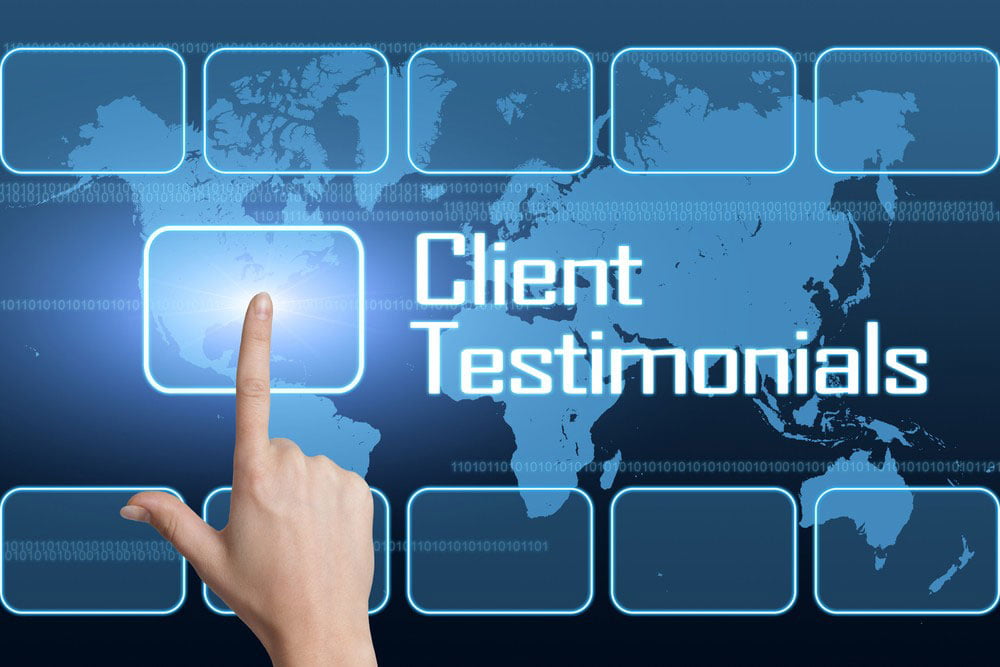 client testimonials