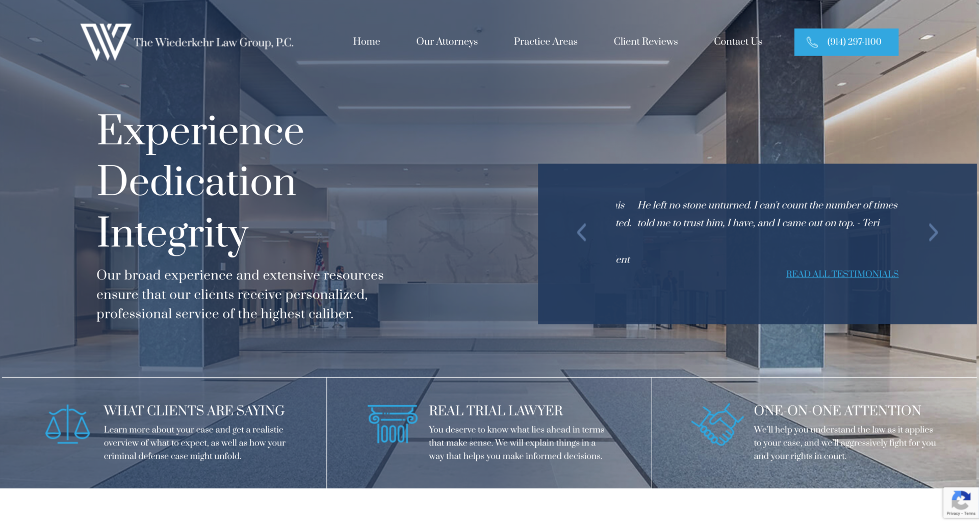family lawyer website design