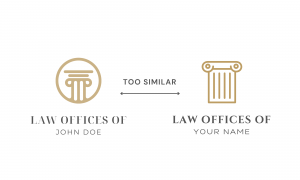 unique law firm logo design