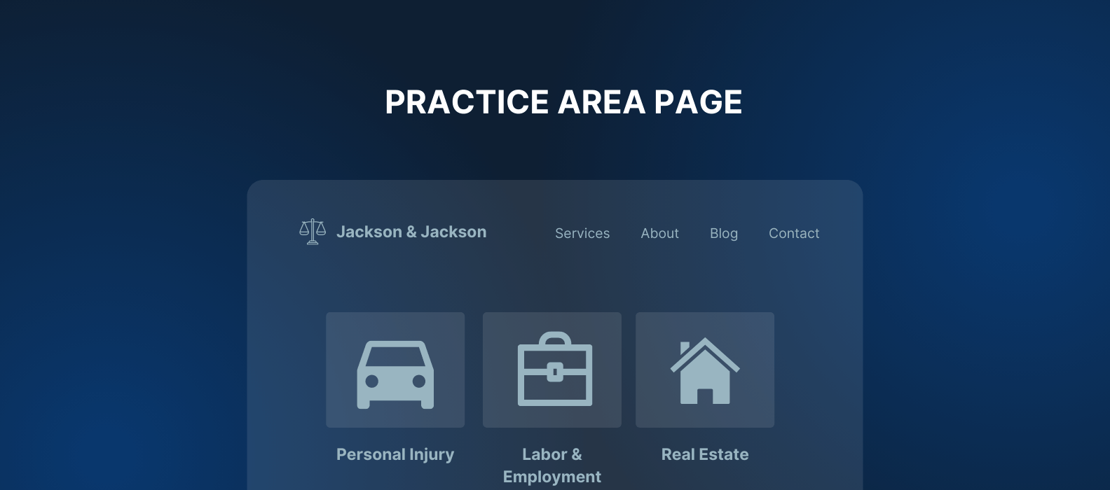 Practice Area Page