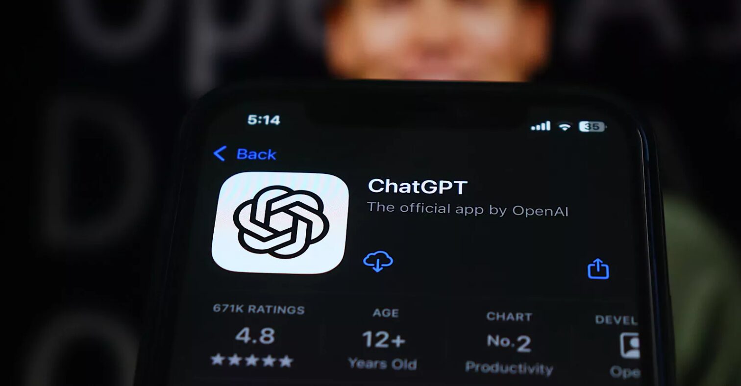 Chat GPT on a mobile device