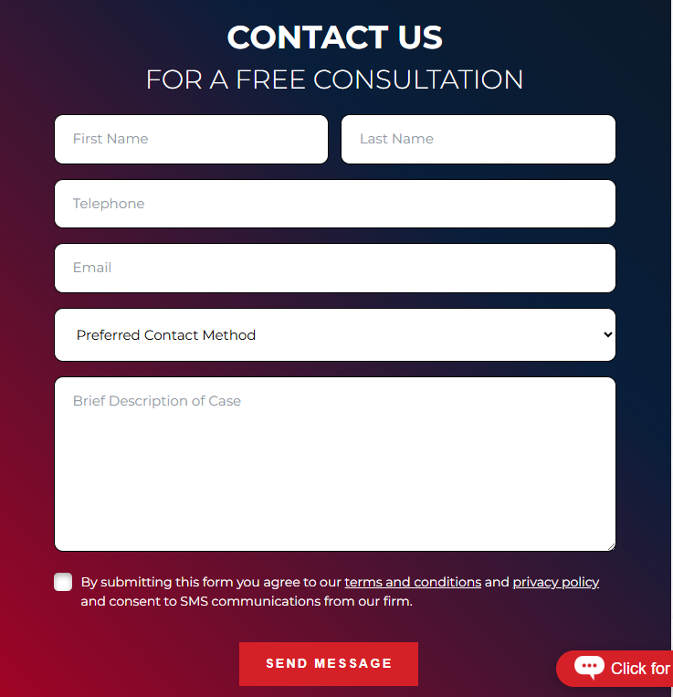 contact form